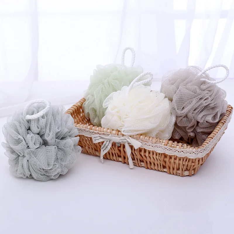 

Multicolour Bath Ball Bath Tubs Shower cleaning Tool Bath Ball Body Cleaning Mesh Flower Shower Sponge Wash Bathroom Accessories
