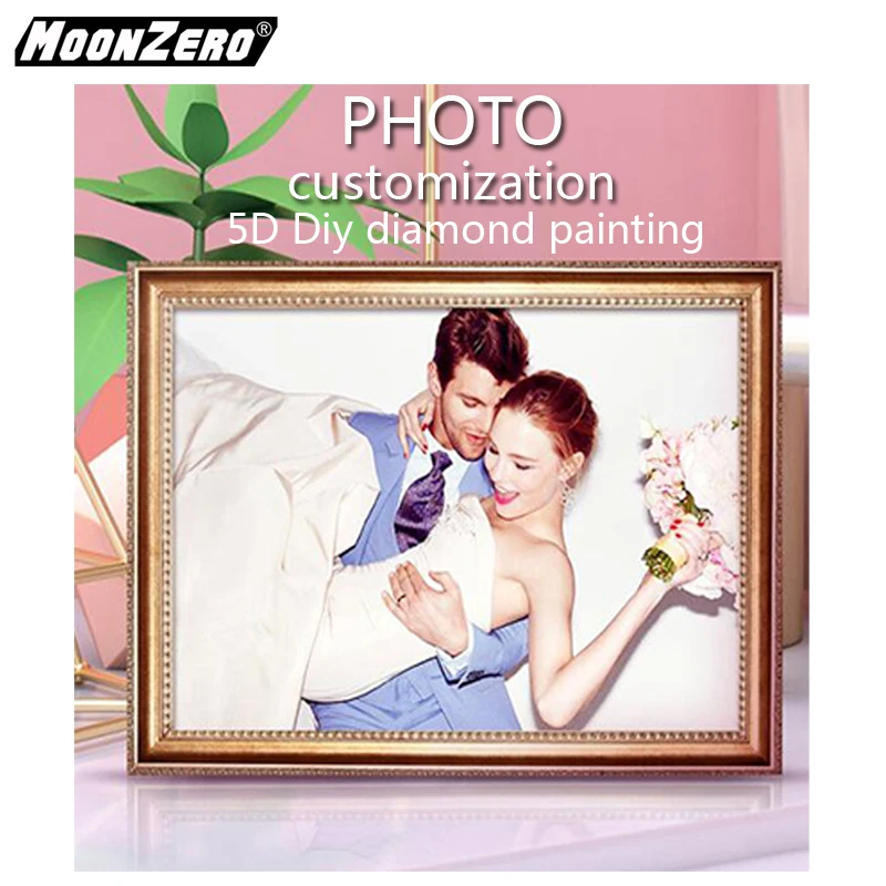 

Personalized Customize Diy Diamond Mosaic Embroidery Diy Diamond Rhinestone Needlework 5D Diamond Painting Cross Stitch Kits