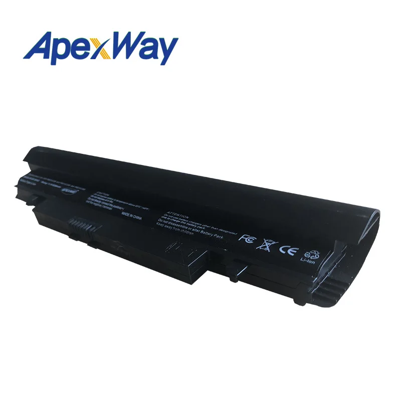 Черный аккумулятор ApexWay для ноутбука SamSung N143 N145P N148 N150 N250 N260 фотосессия|laptop battery for