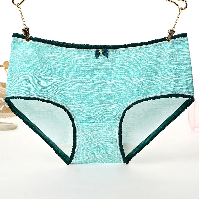 CherLemon 5 шт./лот Для женщин дышащие хлопковые трусы Симпатичные Pattern ананас Hipster Brief