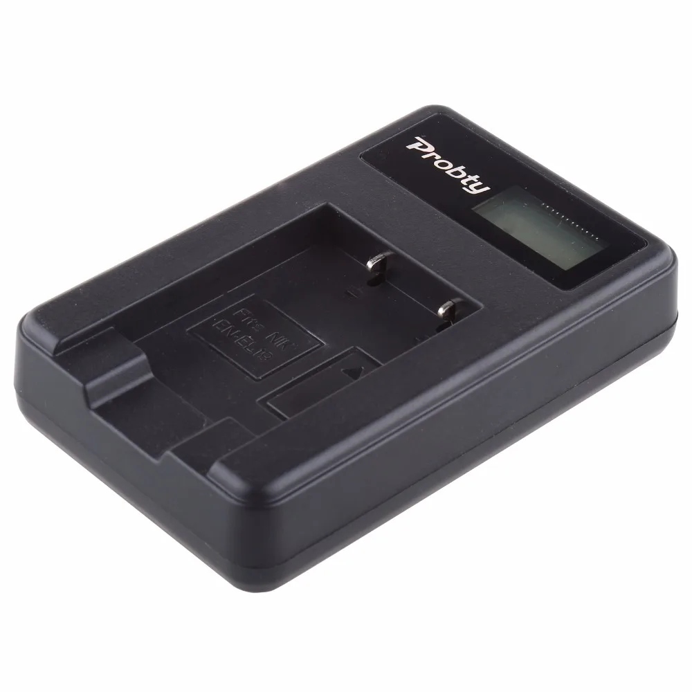 Probty EN EL19 ENEL19 LCD USB зарядное устройство для Nikon Coolpix S32 S33 S100 S3100 S3200 S3300 S3500 S3600 S3700 S4100