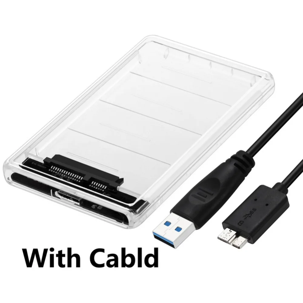 SATA 3 к USB Мобильная коробка для жесткого диска USB 3,0 жесткий диск Корпус SSD, HDD твердотельный жесткий диск коробка диско Дуро экстерно