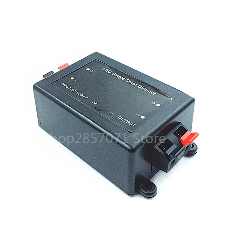 Радиочастотный светодиодный диммер, беспроводной пульт дистанционного управления с 3 кнопками, DC 12 В 24 В 8A 96 Вт 192 Вт для 5050 3528, одноцветные полосы света