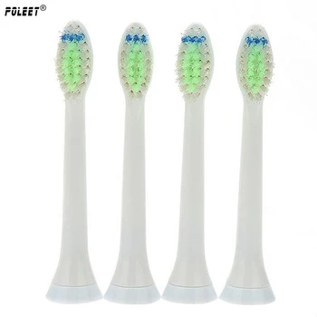 

DHL 400PCS P-HX-6064 HX6064 Electric Toothbrush Replacement Heads Fits For Philips Toothbrush Heads Soft Bristle Oral Hygiene