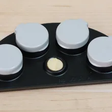 1 шт. сменная подставка для стакана масла с 4 контейнерами Агата для ремонта часов