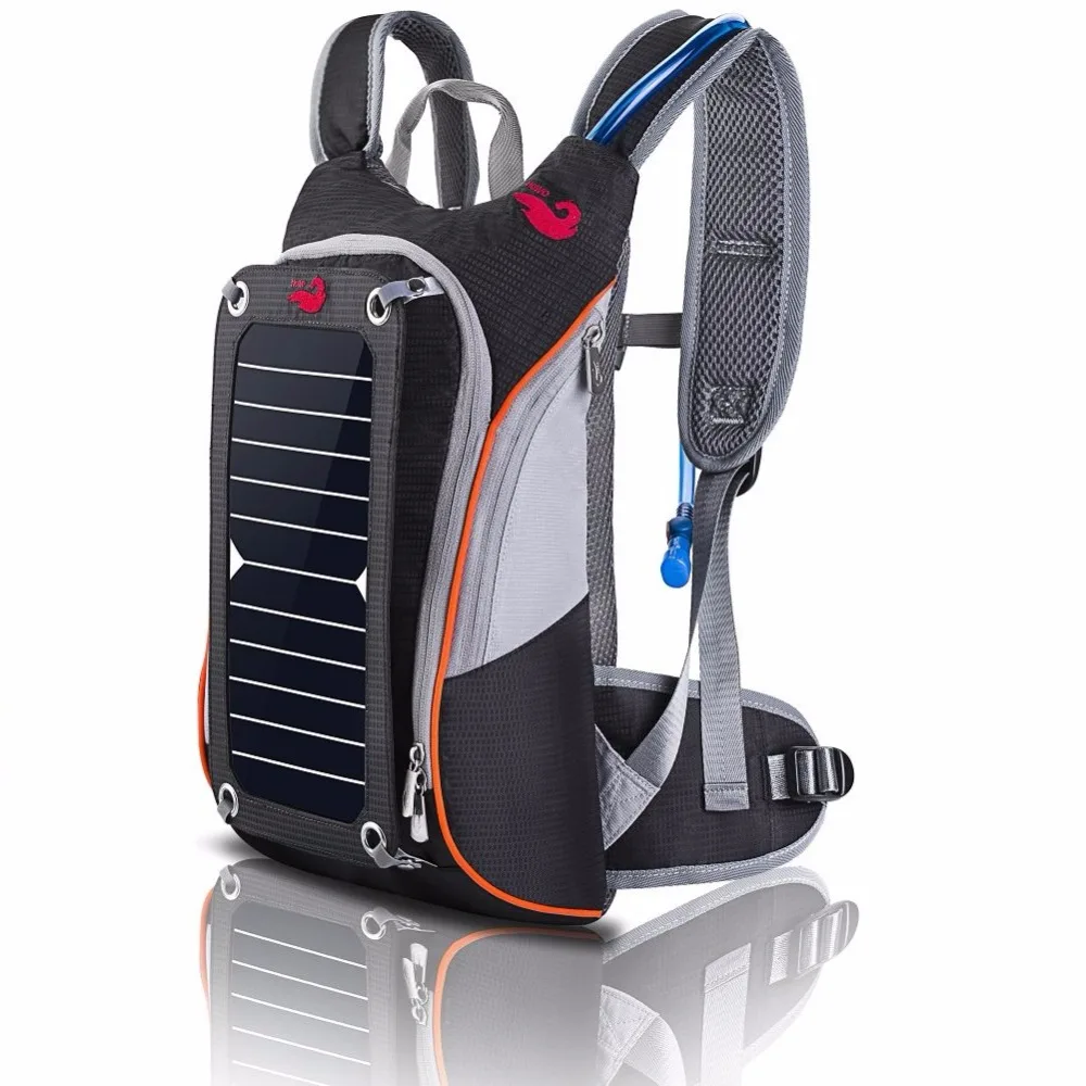

Solar Backpacks Hiking Rucksack Multi-functional Bag Travelling Knapsack Camping Shoulder Bag Portable Packsack Outdoor Bag Pack