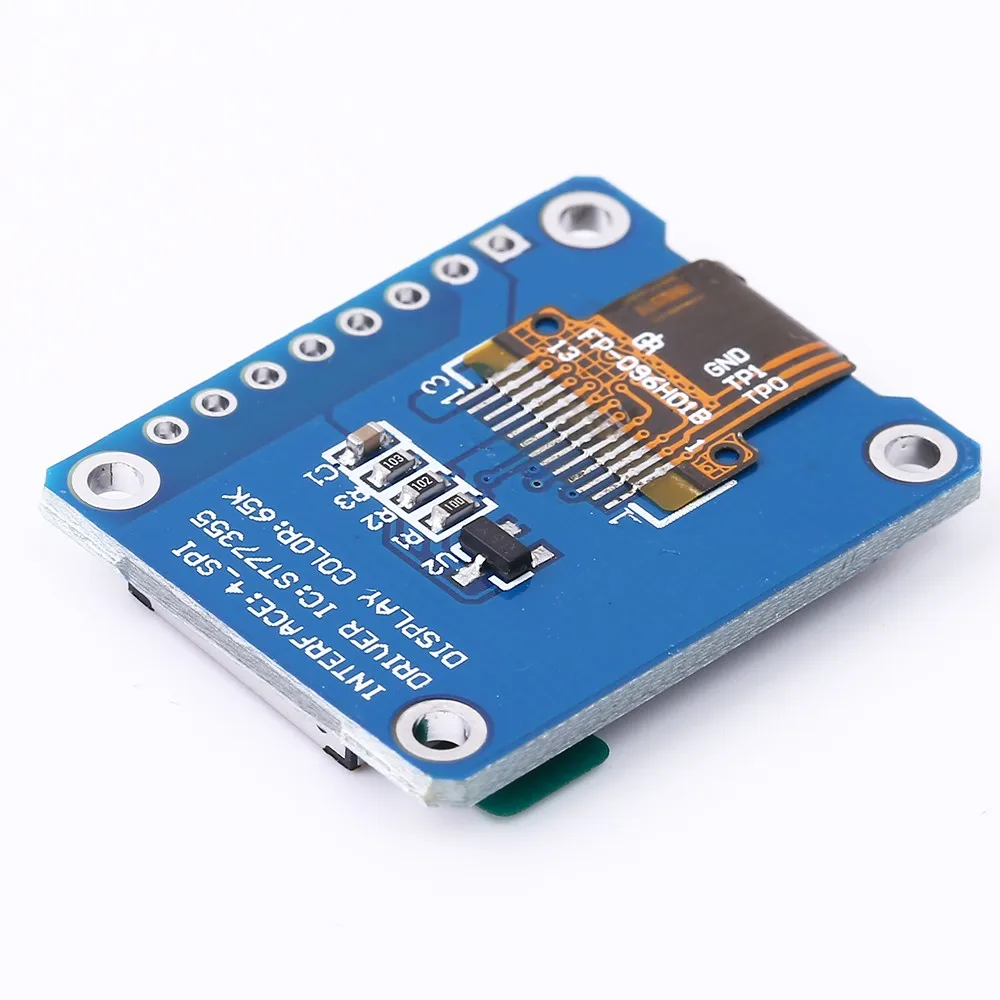 3 В 0 96 дюймовый IPS экран OLED дисплей модуль 80x160 ST7735 SPI для Arduino|Детали и аксессуары