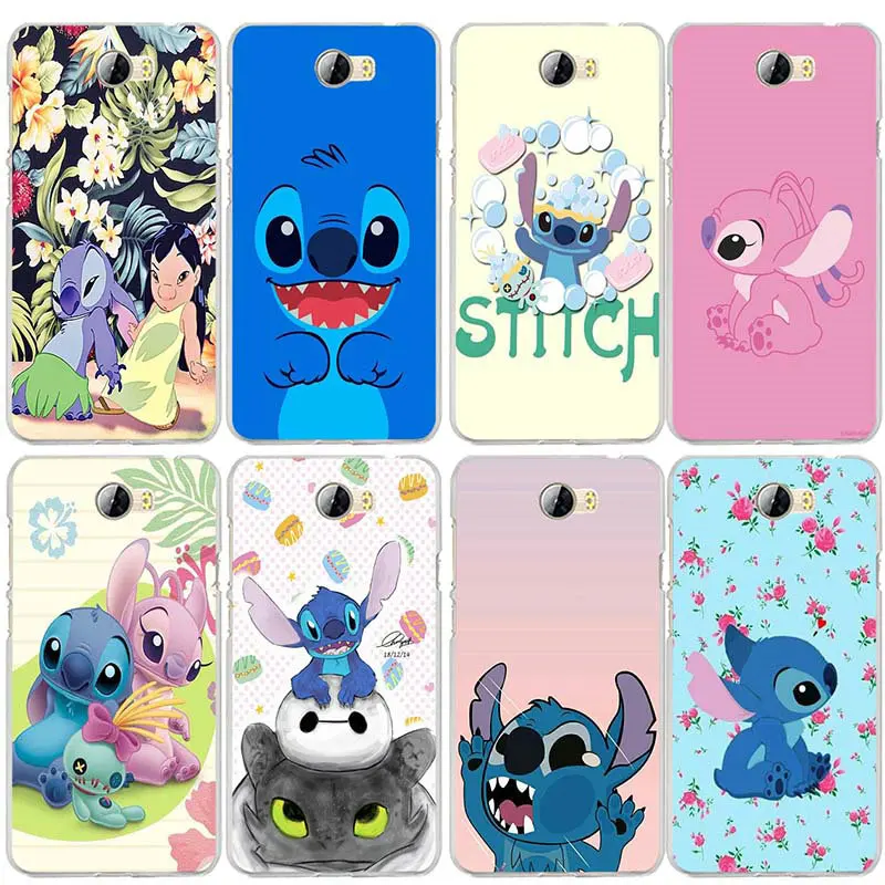 

Lilo Stitch Pink Poster Soft TPU Phone Cases for Huawei P8 P9 P10 P20 P30 Mate 10 Lite Pro Y3 Y5 Y6 II Honor 7 Smart Coque