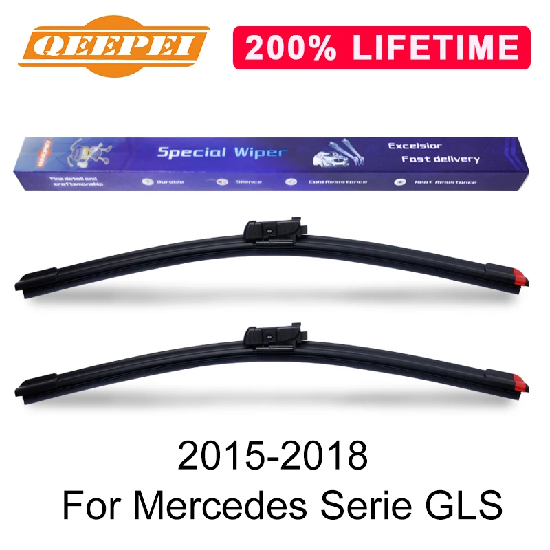 Сменная Щетка стеклоочистителя QEEPEI для Mercedes серии GLS 2015-2018 силиконовая резина