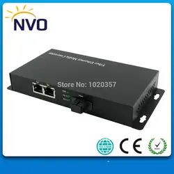 10/100 м SM Дуплекс SC 2rj45 20 км 10/100 База Волокно media converter внешнего Мощность