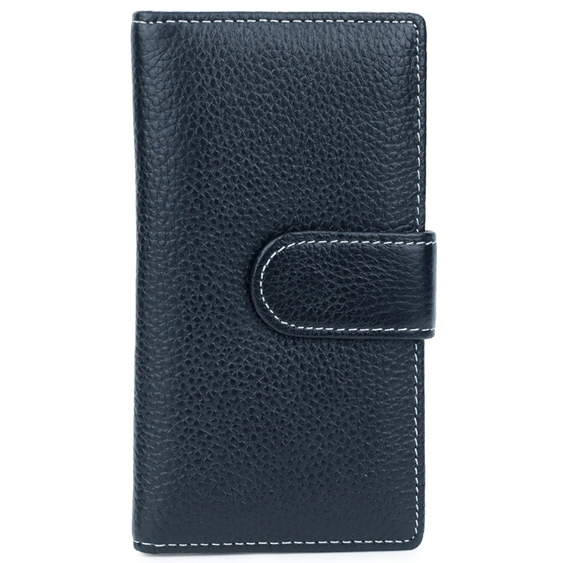 

Luxurious 100% Cowhide Leather Card Wallets 2018 New Arrivals Hot Brand Multi-function Soft Credit Card Holders Card Cases 2018