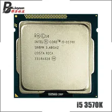 Четырехъядерный процессор Intel Core i5-3570K i5 3570K 3,4 GHz 6M 77W LGA 1155