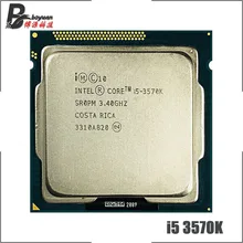 Intel Core I5-3570K I5 3570K 3.4 Ghz Quad-Core Cpu Processor 6M 77W Lga 1155