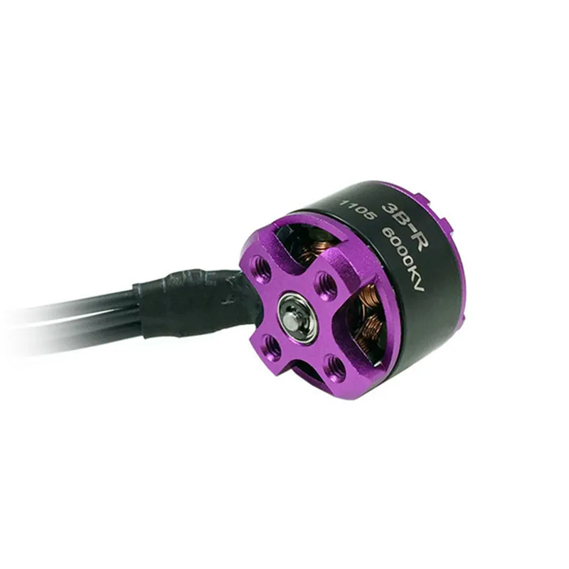 Бесщеточный мотор 3B R 1105 6000KV 7500KV 2 4S для квадрокоптера с мультироторной рамкой