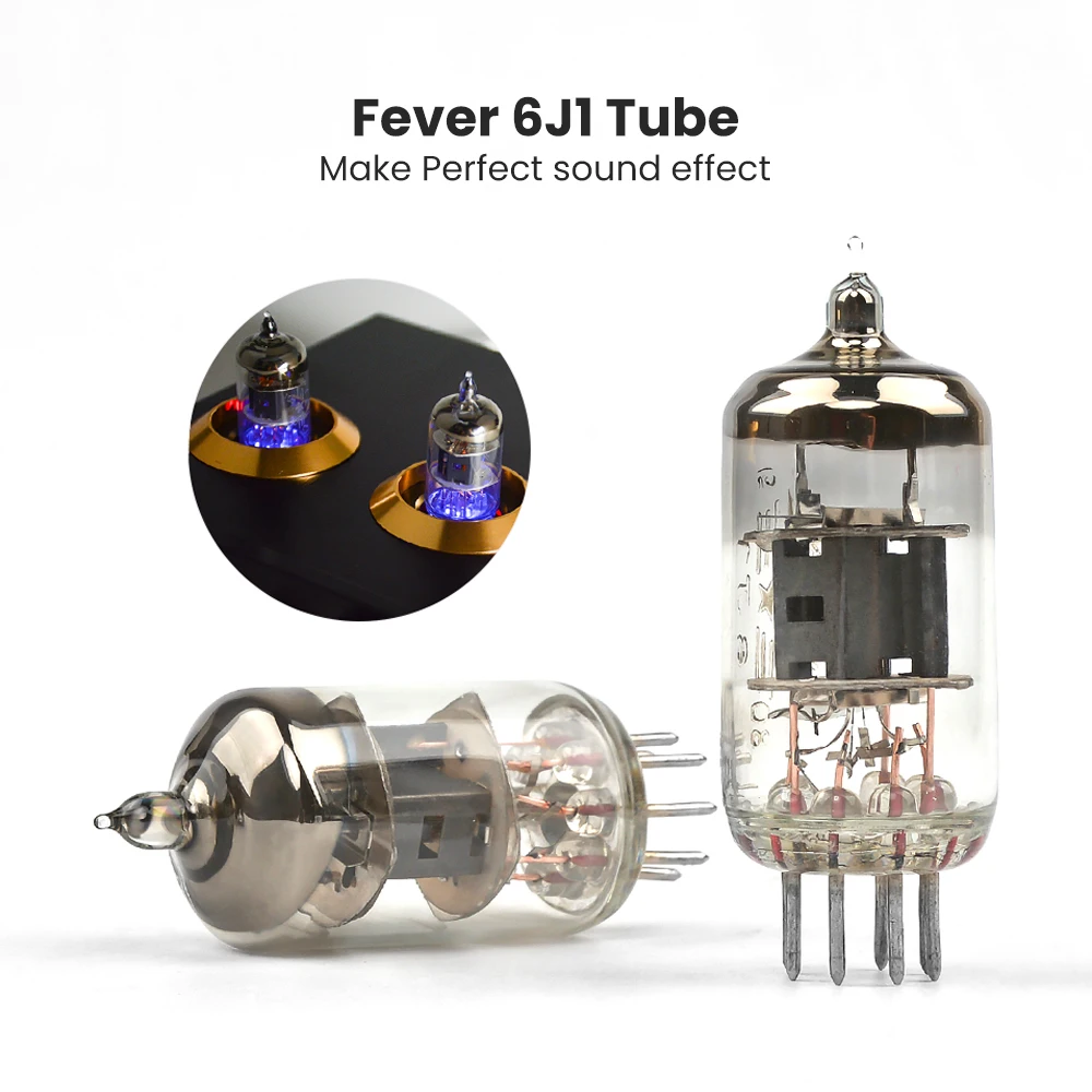 AIYIMA Bluetooth 5.0 HiFi 6J1 Vacuum Tube Preamp Amplifier Stereo Preamplifier With Treble Bass Control For Home Sound Theater