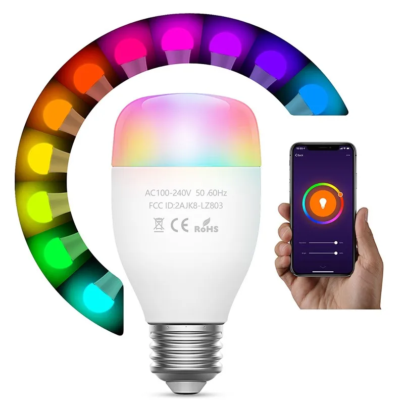 Tuya LED Smart Bulb Alexa Google Home Smart Wifi RGB Bulb-3