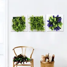 Пластиковая рамка для фотографий растений суккулентные растения орнамент креативная эмуляция настенный искусственный свадебный цветок рамка