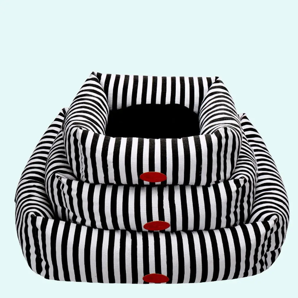 

Square creative kennel Pet House For Dogs Cats Animals Cashmere Mattress Pet Bed Bag