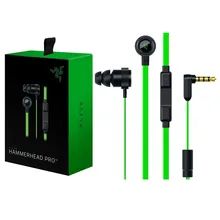 2016 Newest In ear gaming headset Hammerhead V2 Pro earphone wiht mic Noise isolation stereo deep bass for fone de ouvido