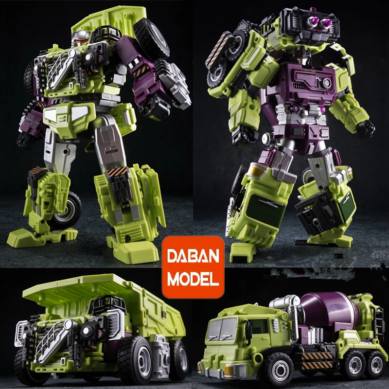

DABAN Motel DB GT01 devastator combiner Hook Mixmaster LongHaul Bonecrusher Scrupper Scavenger Transformation action f