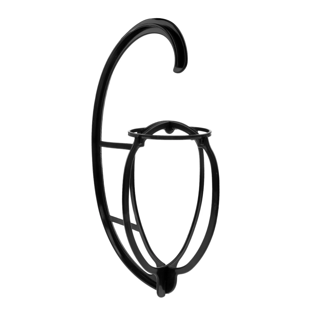 Collapsible Plastic Hair Wigs Hanger Display Drying Storage Stand Holder