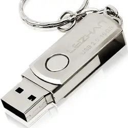LEIZHA металл USB флэш-накопитель ключ привода Цепь флэш-накопитель 64 ГБ 32 ГБ 16 ГБ 8 ГБ 4 ГБ памяти usb-накопитель водостойкий компьютер U диск
