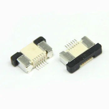 

(100Pcs/lot) 0.5mm-6P Drawer Mode UP / Down Contact Type 6Pin 0.5mm Pitch FFC FPC Connector Wholesale