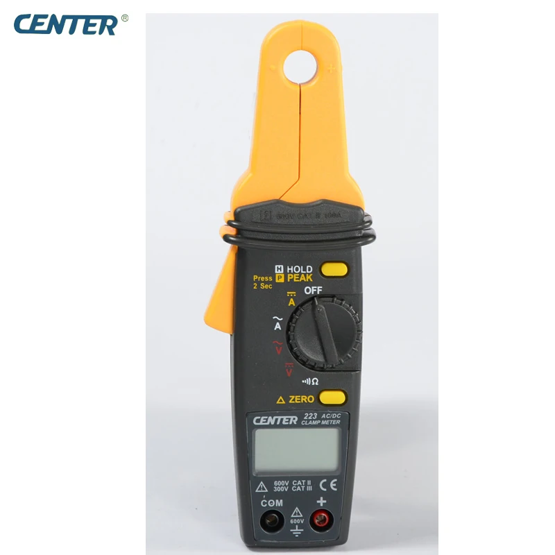 

CENTER-223 Handheld High Resolution AC/DC Clamp Meter