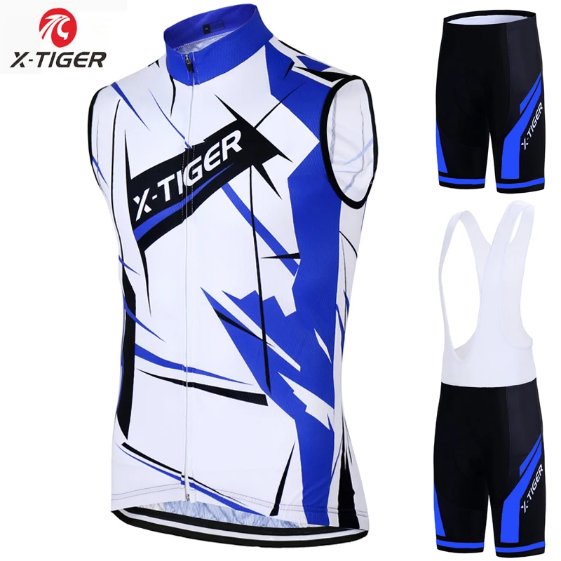 

X-Tiger Sleeveless Bike Cycling Vest Cycling Clothing Uniforms Cycling Jersey Wear Clothes Maillot Roupa Ropa De Ciclismo Verano