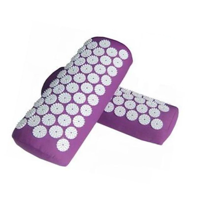 Healthy Head Massage Headache-relieve Pillow Massager Yoga Bed Pain Relieve Acupressure of Nails Acupressure Pillow for Head-2
