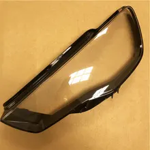 Frente faróis faróis de vidro máscara de lâmpada tampa da lâmpada shell transparente A3 máscaras Para Audi 2013-2015