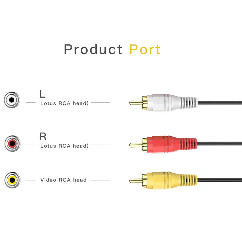 провода тюльпаны для усилителя. кабель rca - rca, 1. 2 м. тюльпан желтый rca удлинитель. кабель адаптер мини ypbpr 3.