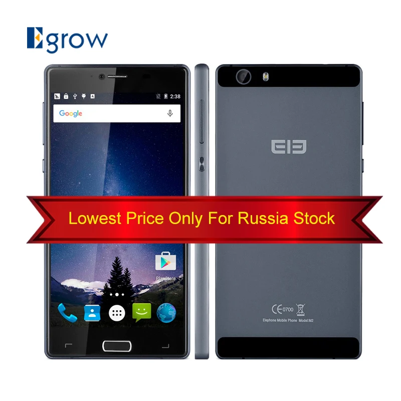 Original Elephone M2 Android 5.1 Mobile Phone GSM/WCDMA/LTE Band Dual ...