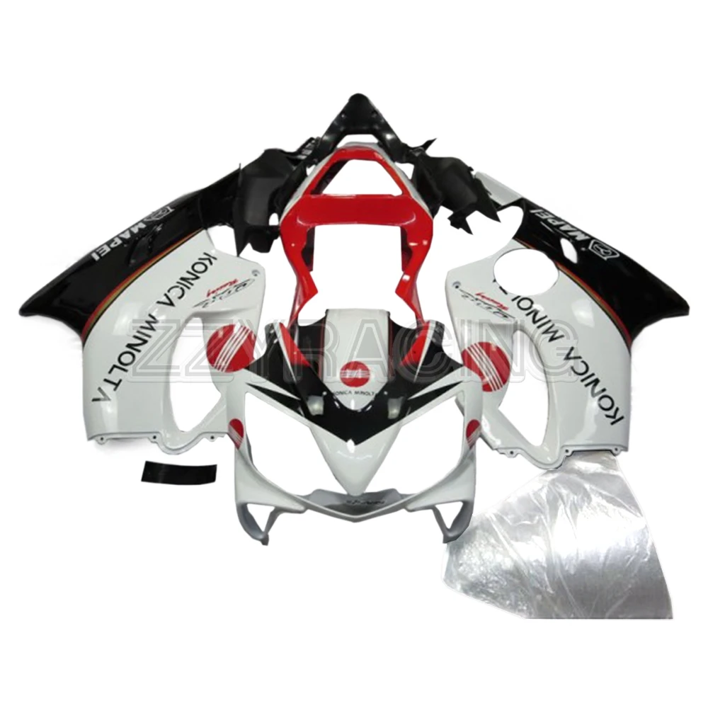 

Injection Fairings Kits for Honda CBR600F4i 2001-2003 Year Complete ABS Plastic Covers 2002 Motorcycle Cowls White Red Panels