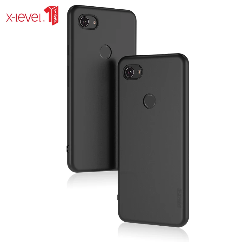 

For Google Pixel 3A/ 3A XL X-Level Ultra-Thin Soft Silicone TPU Back Protective Shell Cover Skin Case For Google Pixel 3A XL