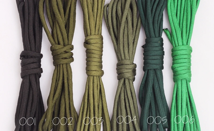 Оптовая продажа Паракорд 550 парашютный шнур веревка Mil Spec Type III 7Strand 100FT