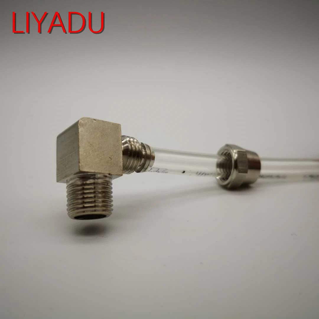 

10PCS PL8 Tube to 1/8 1/4 3/8 1/2 Pneumatic Fitting Tube connected 90 degrees Male Thread Air Hose Quick Joint Coupler Connector