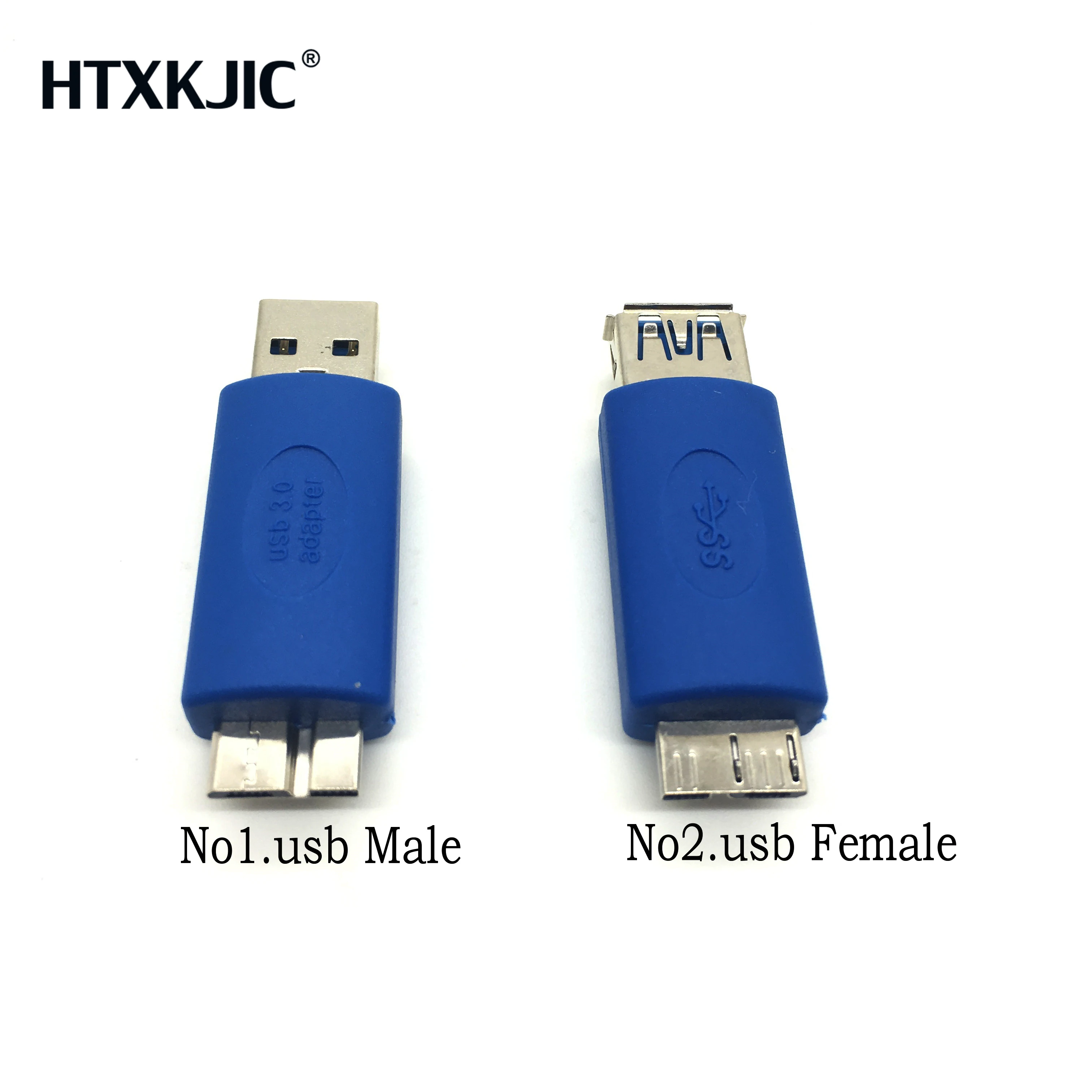 nEW USB 3.0 B Female to Micro B Male Converter Adapter Connector Plug Cable