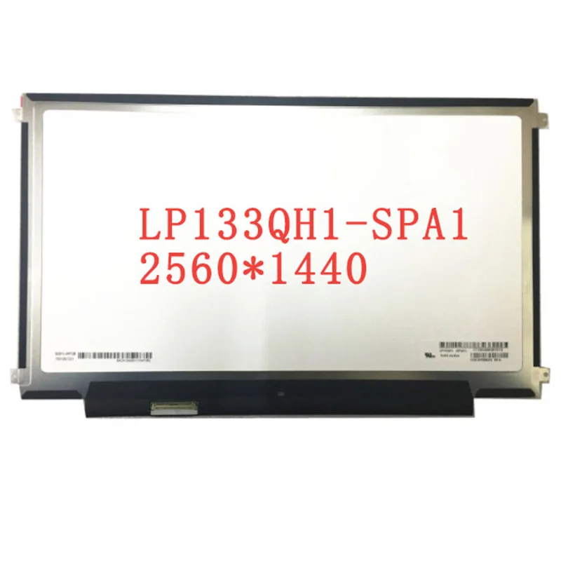 Бесплатная доставка ЖК-экран для ноутбука 13 3 дюймов Φ LP133QH1 SPA1 2560*1440 EDP