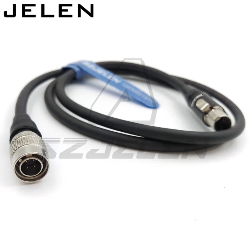 Sony camera Hirose 4 pin 12V Выходная мощность к Мини XLR 4pin разъем мама для TVLOGIC 058 кабель