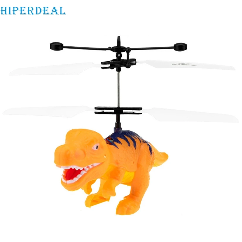 HIPERDEAL RC вертолеты ручной Летающий Динозавр светодиодный мини индукционная