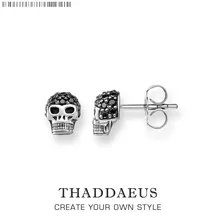 Серьги-гвоздики с черепом, Томас Стиль Гламурная мода хорошее Ювелирное Украшение для женщин и мужчин, Ts подарок из 925 пробы серебра, Супер предложения