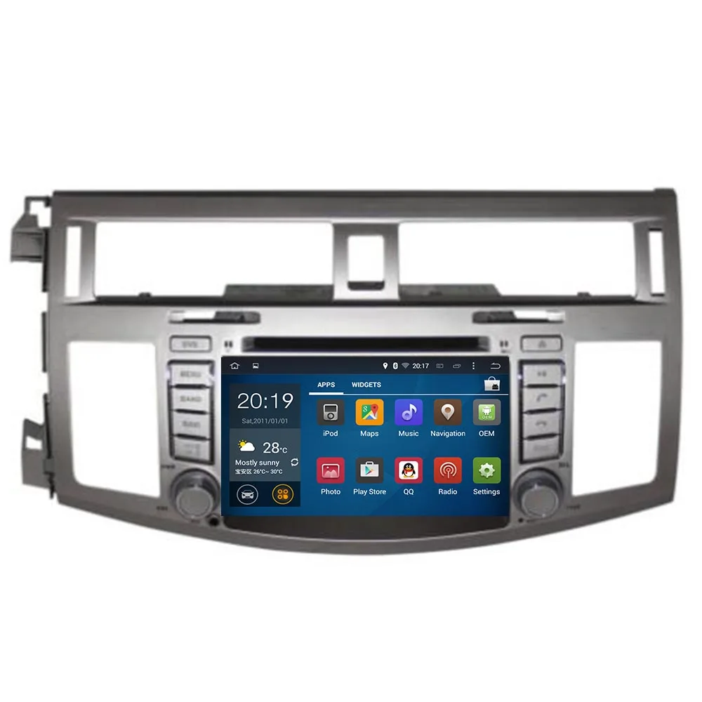 Автостерео Android 9 4+ 32G Автомобильный dvd-плеер gps навигация для Toyota Avalon 2008-2010 головное устройство мультимедийный Кассетный плеер рекордер