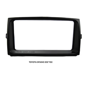 

Seicane 202*102mm Double Din Car Radio Fascia for Toyota Spasio Stereo Dash CD Frame Panel Trim Installation
