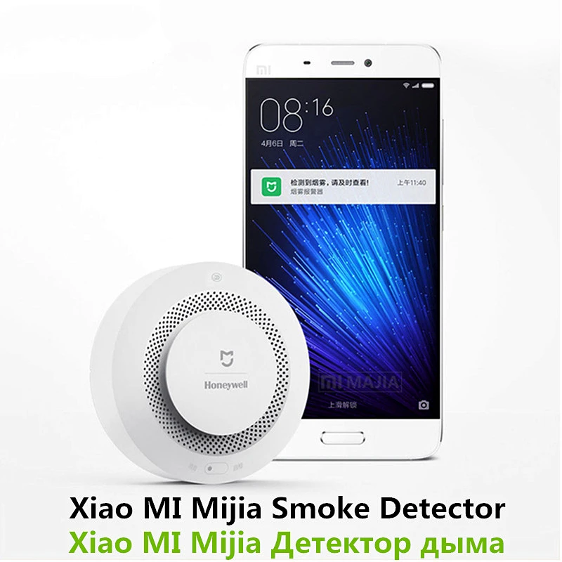 Aqara оригинальный xiaomi mi jia умный Honeywell пожарный детектор датчик дыма Сигнализация