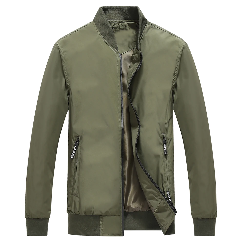 New 2018 Jackets Men Fashion Casual Loose Mens Jacket Light Streetwear Bomber Jacket Mens Solid Color Coats Plus Size for Boy New 2018 Jackets Men Fashion Casual Loose Mens Jacket Light Streetwear Bomber Jacket Mens Solid Color Coats Plus Size for Boy