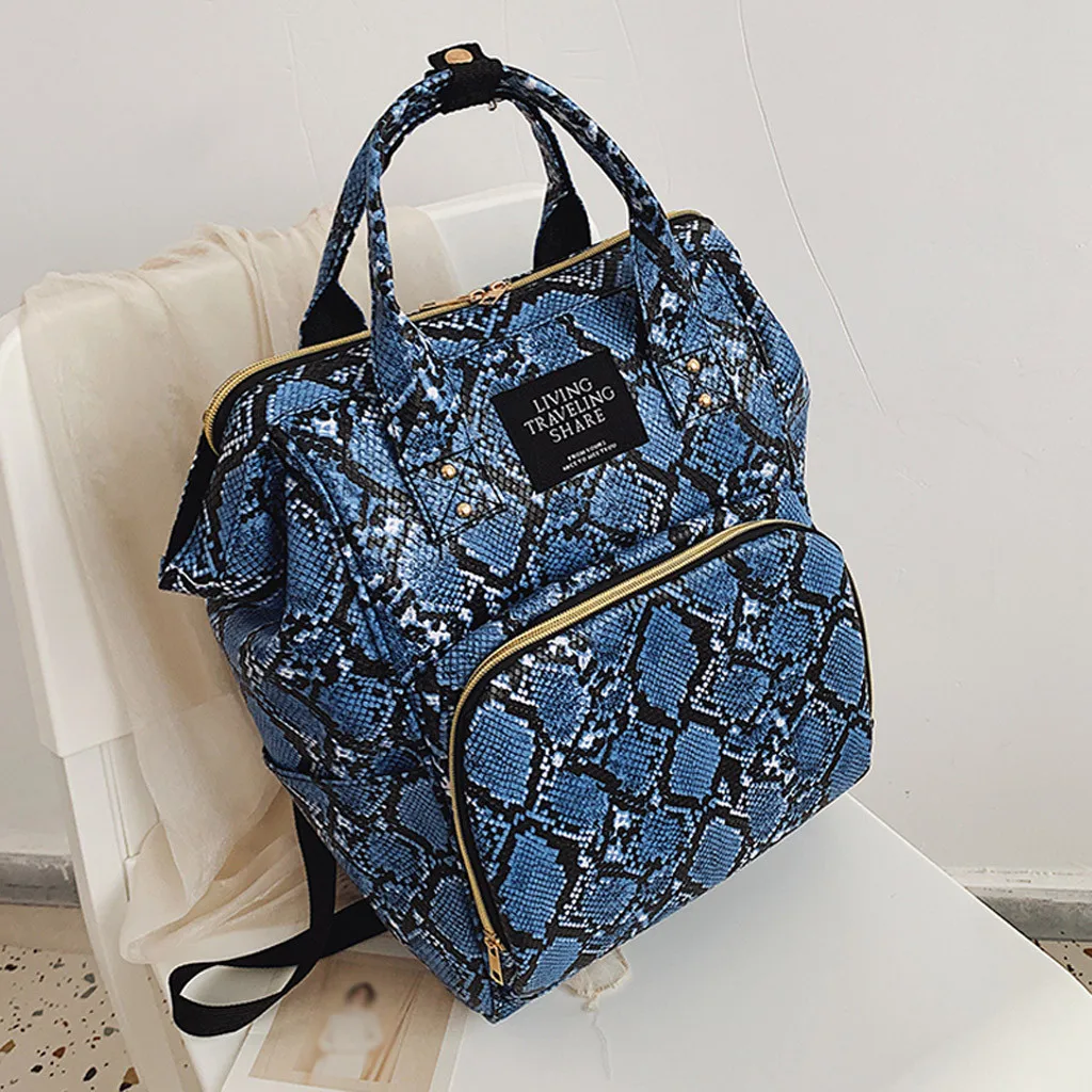 Большой емкости Мумия рюкзак подгузник бутылка сумка серпантин Детская сумка рюкзак для путешествий кормящих школьные сумки для девочек-подростков#10