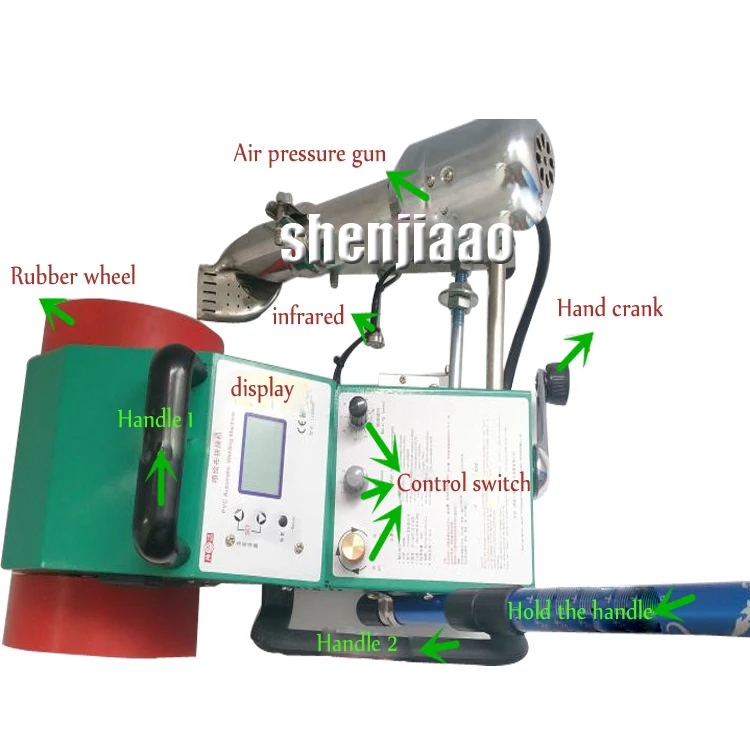 220 В мини сварочный аппарат/ПВХ баннер сварщик/автоматический сварочный аппарат баннер