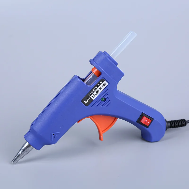 Glue gun stick 7mm x 280mm 10pcs Hot melt glue Silicone bars for crafts Home DIY Glues Tools Transparent Hot melt glue gun stick