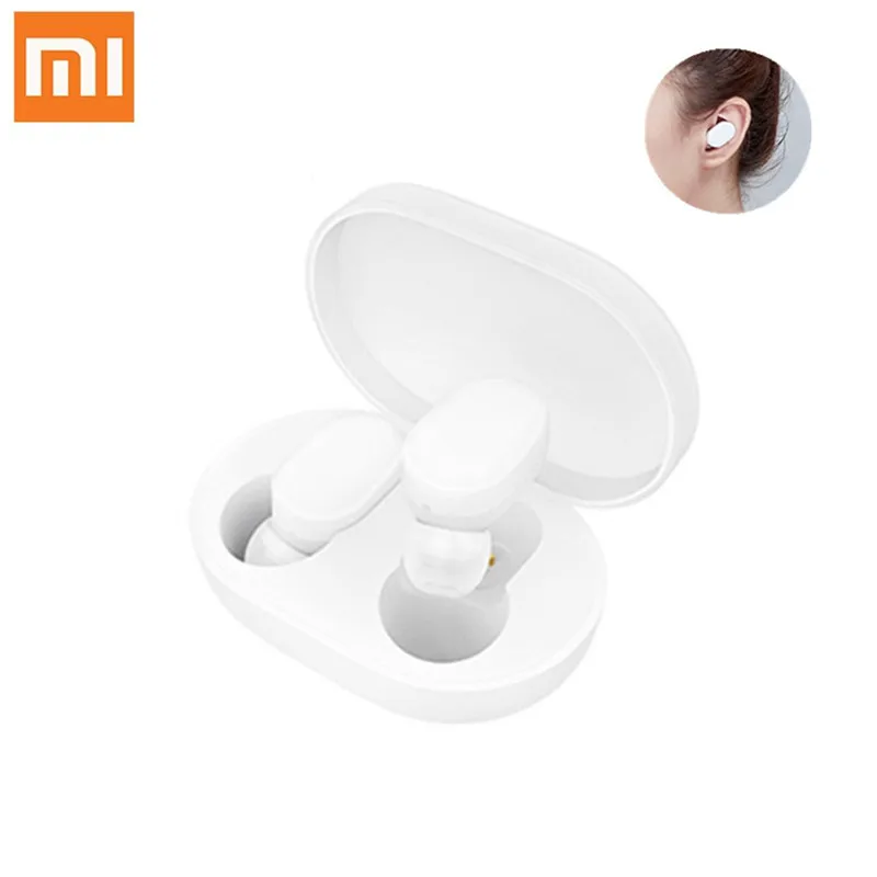 

Original Xiaomi AirDots TWS Earphone Bluetooth 5.0 Tap Control Headset Youth 2PCS With Charging Box 6.5g Earphone Handsfree